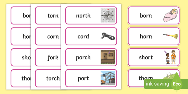 or words phonics worksheet