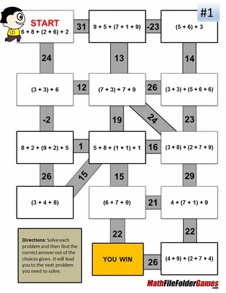order of operations with parentheses worksheet