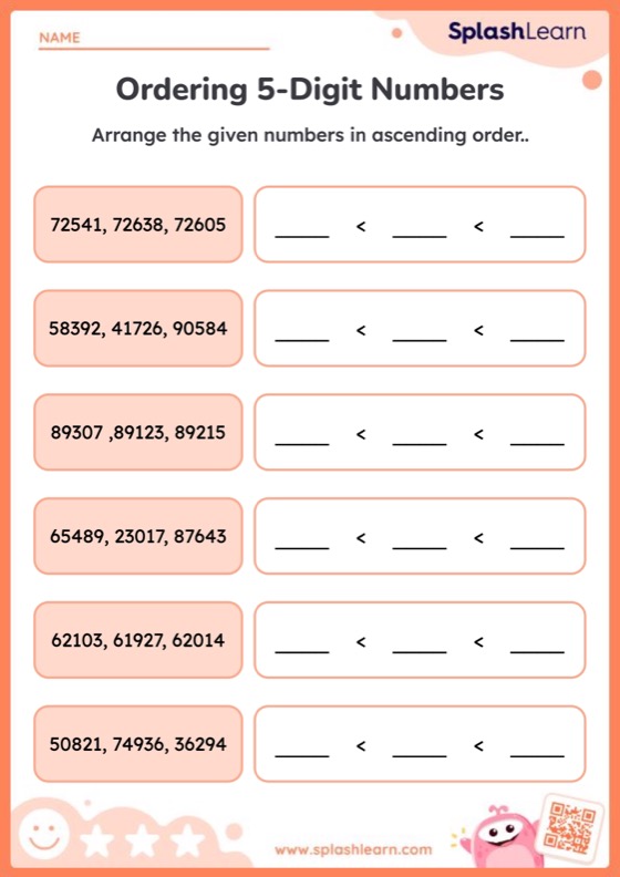 Ordering Numbers - Activities &  Resources for 3rd Grade