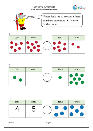 Ordering Numbers - URBrainy.com