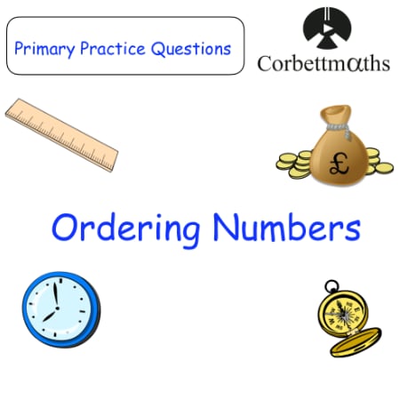Ordering Numbers Worksheets - Worksheets Library