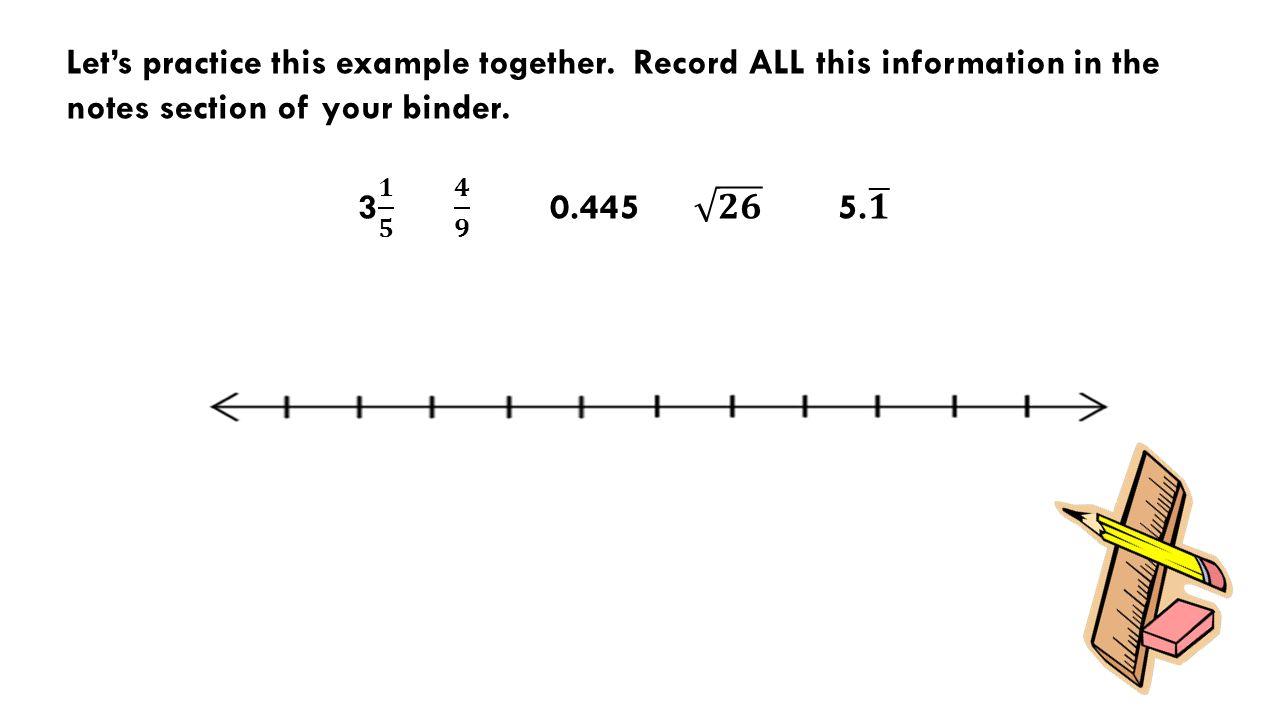 REAL NUMBERS Lesson 5: Ordering Real Numbers WARM UP ppt download