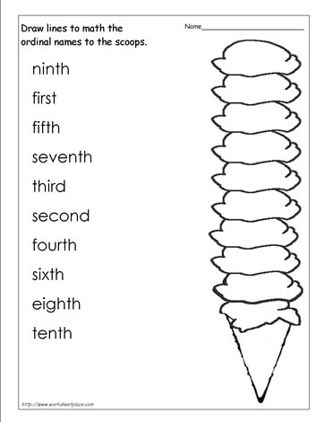 Ordinal Numbers Worksheet 5 Worksheets