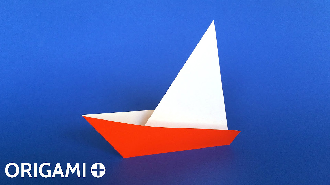 origami sailboat instructions printable
