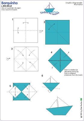 origami sailboat instructions printable
