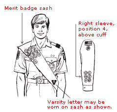 original 57 merit badges