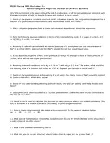 Osmotic Pressure Lesson Plans &  Worksheets | Lesson Planet