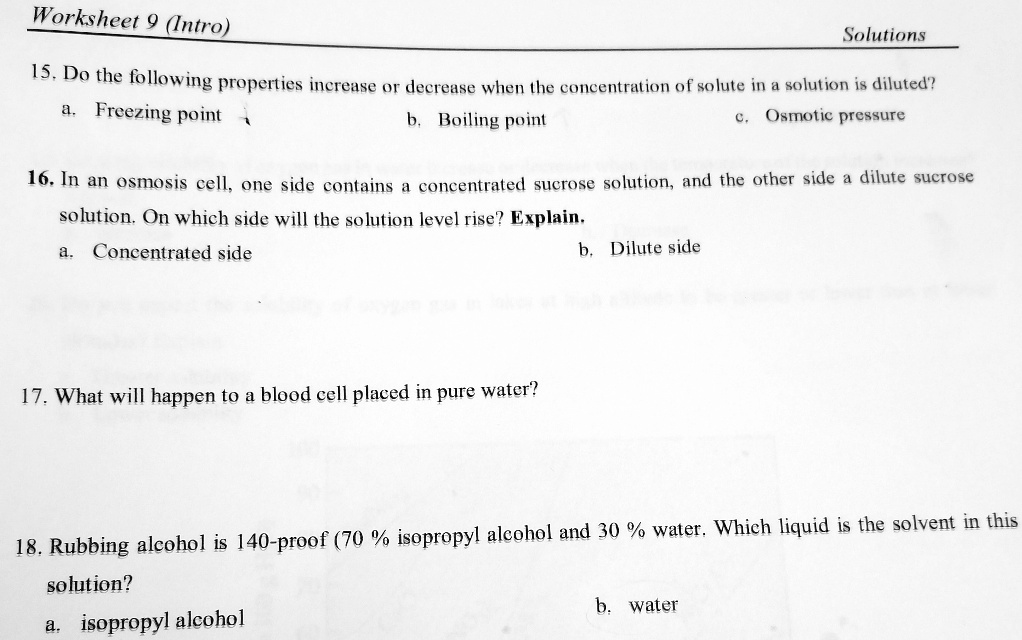 SOLVED: Worksheet 9 (Lutro) Solutions 15. Do the following ...
