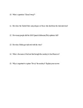 outbreak movie worksheet