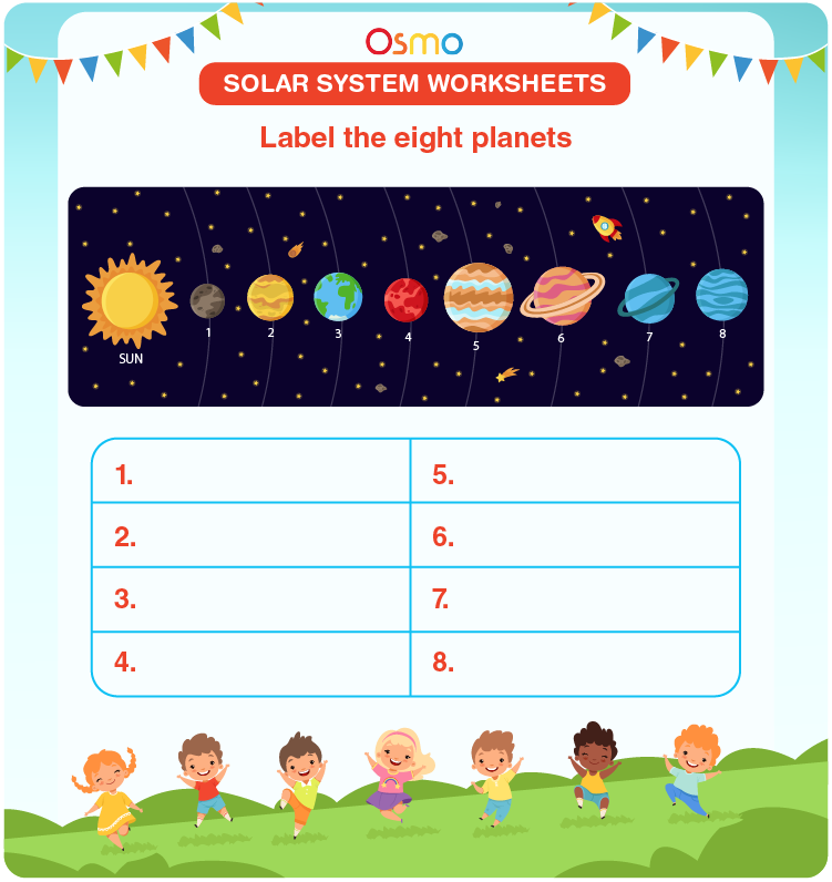 Solar System Worksheets | Download Free Printables
