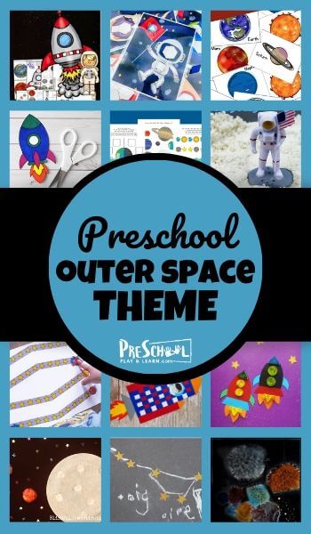 20+ Space Printables for Preschoolers - Stay At Home Educator