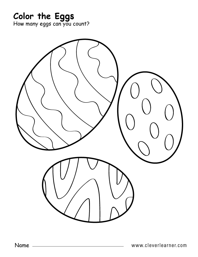 oval worksheet for preschool