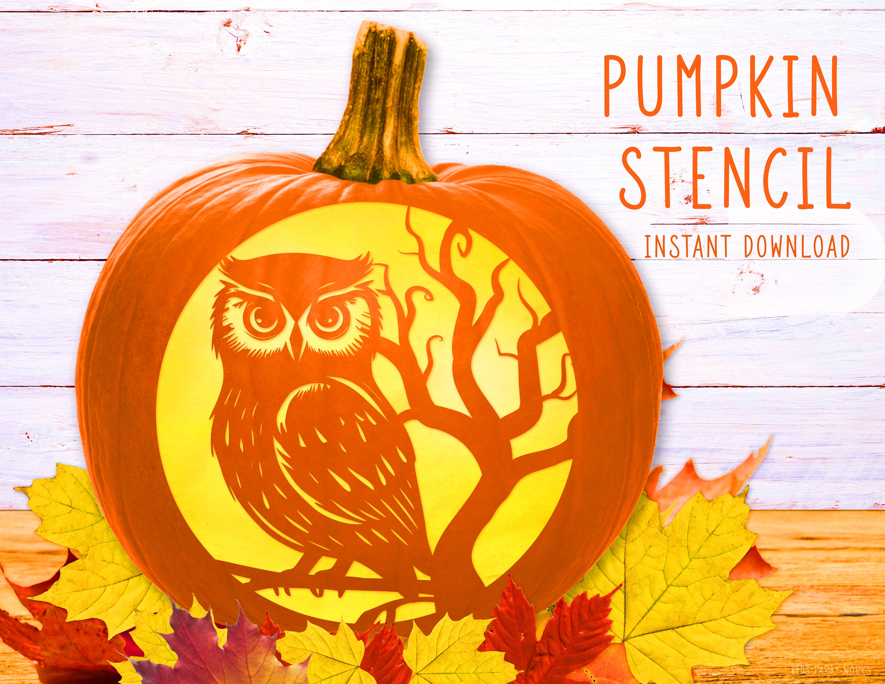 Free Owl Printable Pumpkin Carving Patterns Download Free Owl 