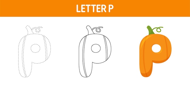 p is for pumpkin worksheet