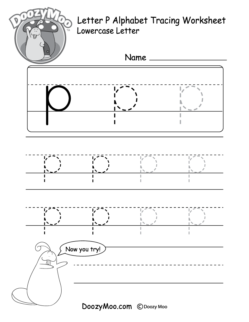 FREE Letter P Worksheets for Preschool ⋆ The Hollydog Blog
