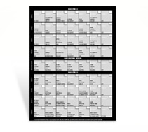 P90X Workout Schedule Download - Extreme Fitness Results