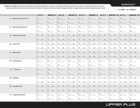 P90x worksheets by LoboEstepario - Issuu