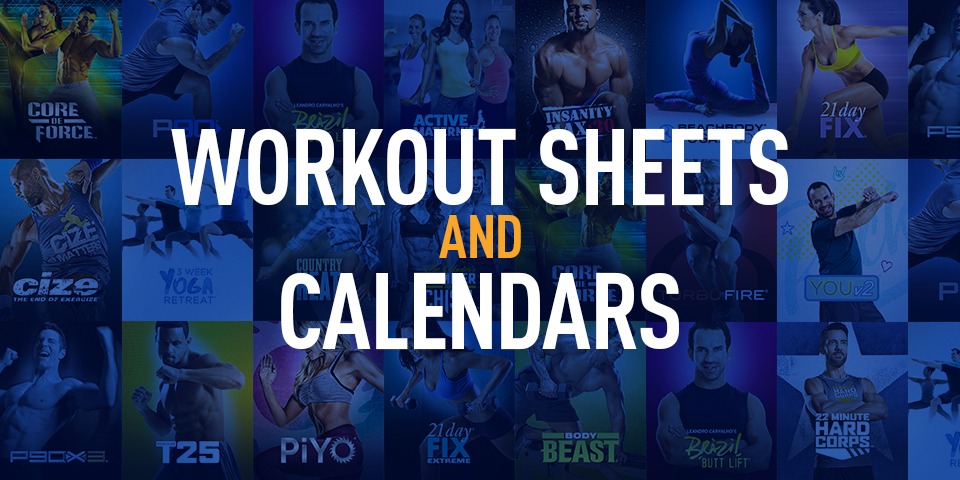 P90x3 Excel - Fill and Sign Printable Template Online