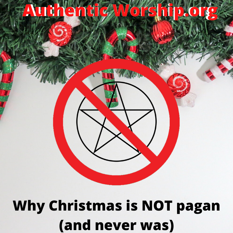 Why Christmas is NOT pagan -