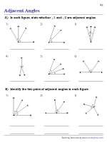 pairs of angles worksheet