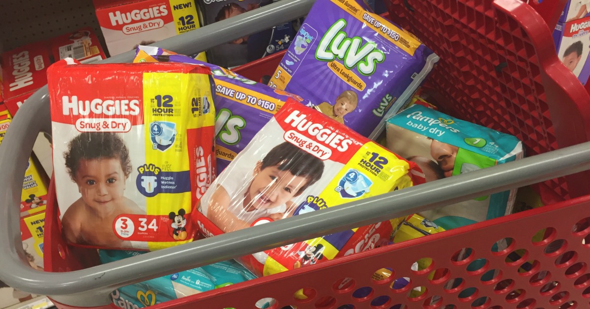 FREE $30 Target Gift Card w/ $100 Baby Diapers, Wipes &  Toiletries ...