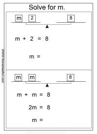 Pan Balance Problems / FREE Printable Worksheets - Worksheetfun
