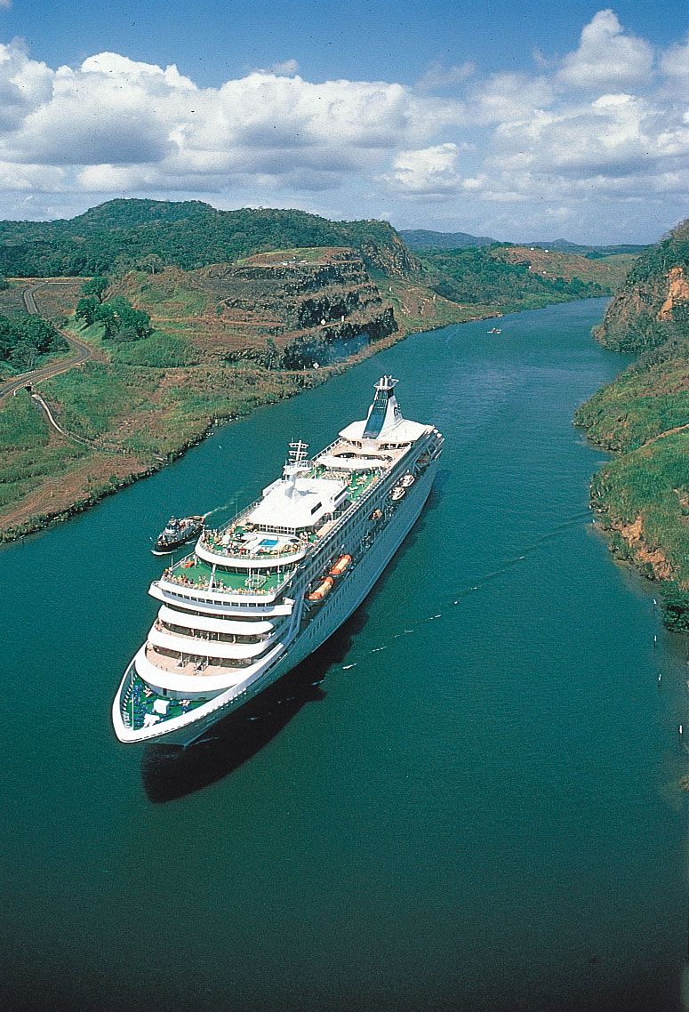 Panama Canal | Definition, History, Treaty, Map, Locks, &  Facts ...