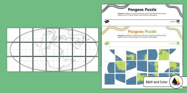 Pangea and Gondwana Facts &  Worksheets | Formation, Breakup