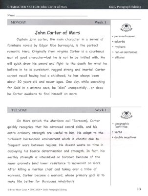 Daily Paragraph Editing, Grade 8: 9781609638337 - Christianbook.com