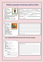 paragraph writing practice worksheet