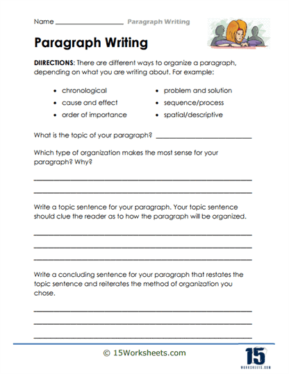 Paragraph Writing Worksheets - 15 Worksheets Library