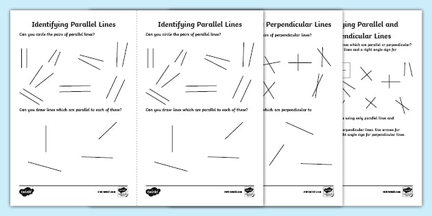 Identifying Parallel and Perpendicular Lines Activity for 3rd-5th ...