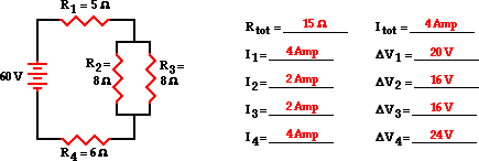 parallel circuit problems worksheet