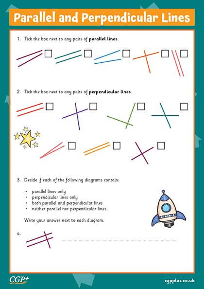 Parallel and Perpendicular Lines (Year 3) | CGP Plus