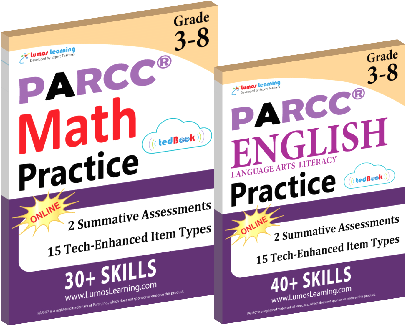 Free Printed PARCC Practice Workbook Samples Lumos Learning