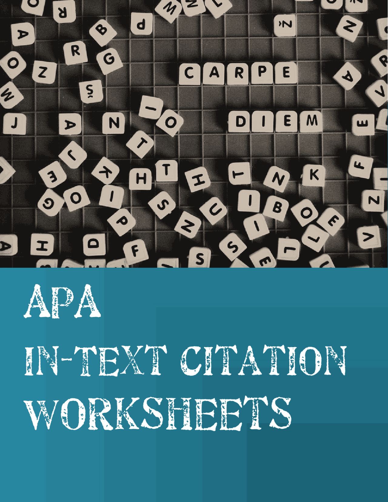 APA In Text Citation Worksheets | Exercises Human Physiology | Docsity
