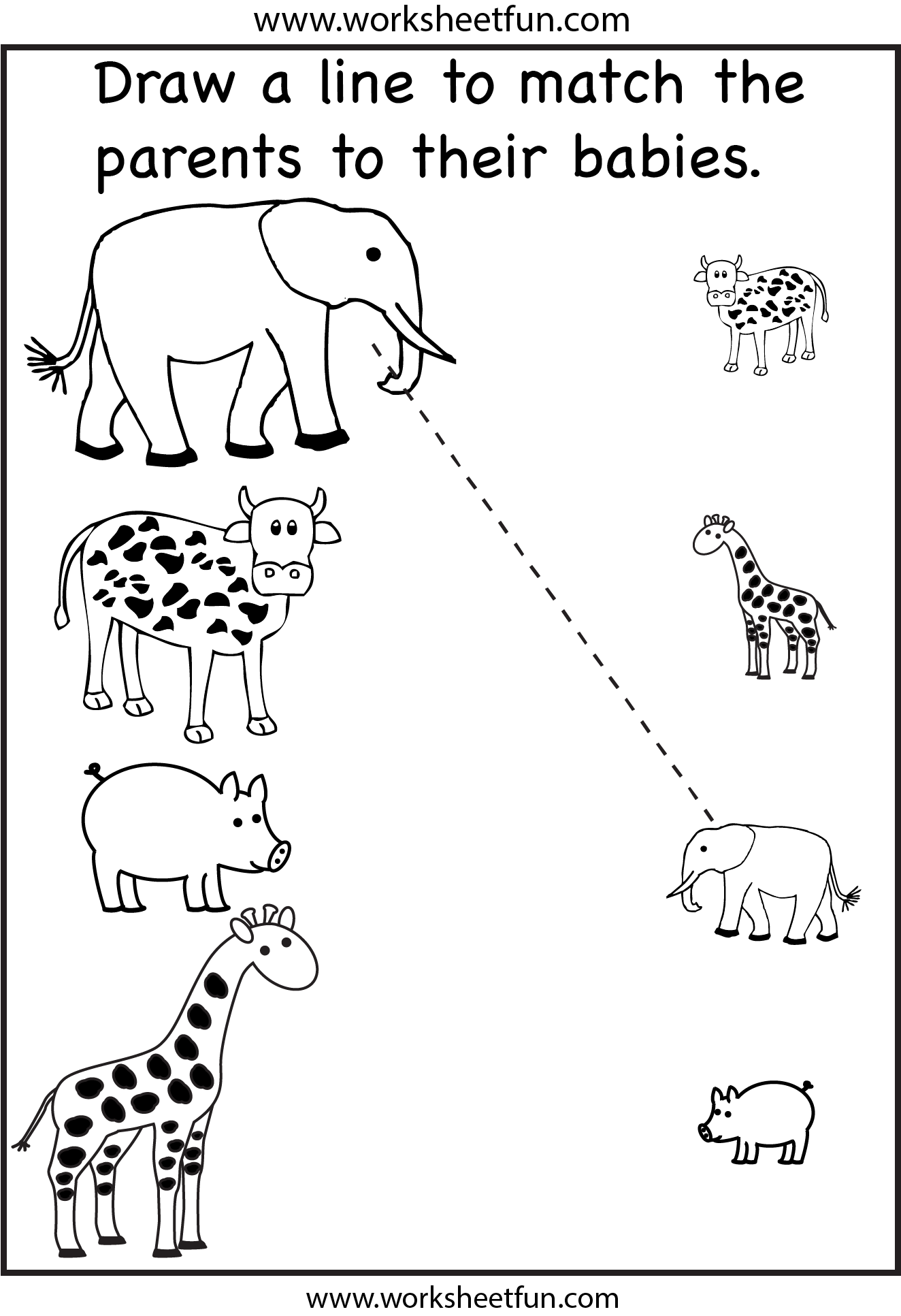 Read and Match Activity Family Vocabulary For K5 Students Parents ...