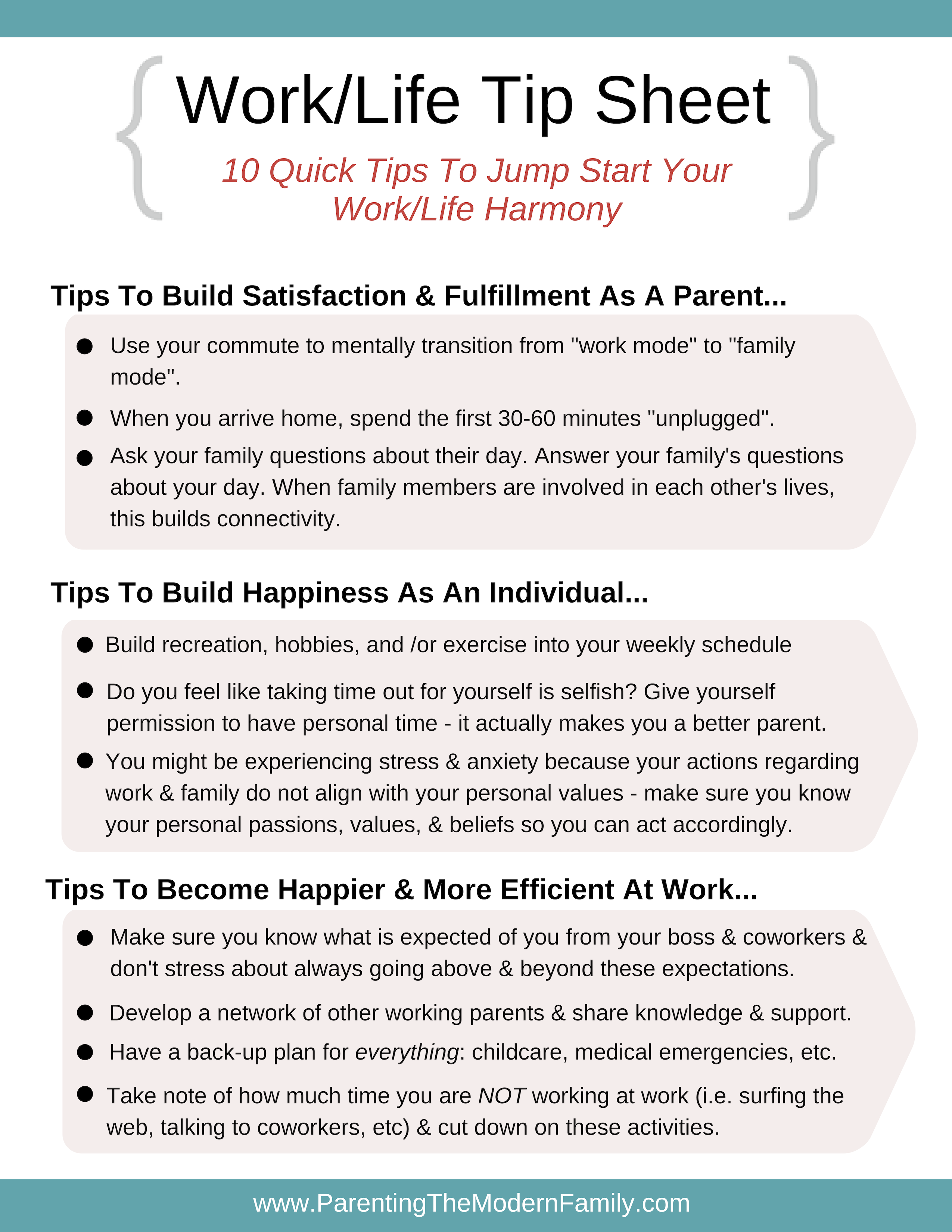 Parenting Worksheets | PsychPoint