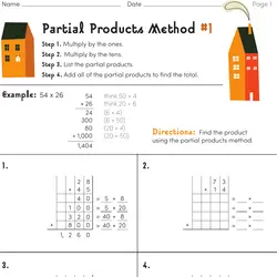 Box Method Multiplication Worksheets - 15 Worksheets.com - Worksheets ...