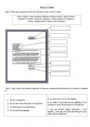 Understand the parts of a letter and useful phrases to write one ...