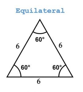 parts of special triangles worksheet