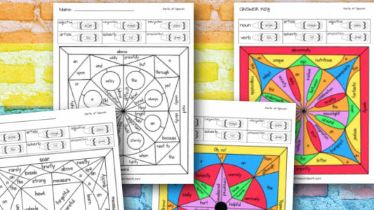 22 Coloring Page Parts Of Speech Beginner Homecolor H vrogue.co