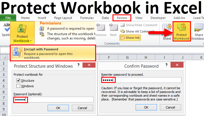password protect worksheet