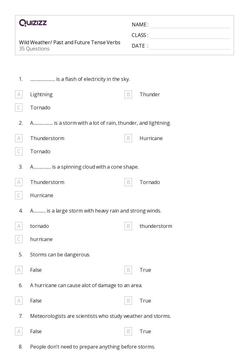 50+ Future Tense Verbs worksheets for 2nd Grade on Quizizz | Free ...