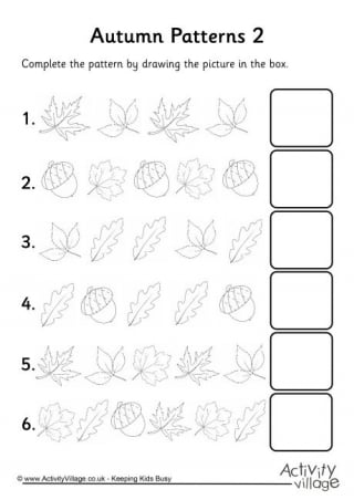 Pattern Worksheets - Worksheets Library