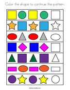 Pattern Coloring Pages - Twisty Noodle