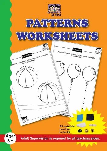 Patterns Writing Worksheet at Rs 250/piece | Kids Worksheets in ...