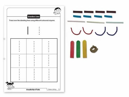 Patterns Writing Worksheet at Rs 250/piece | Kids Worksheets in ...