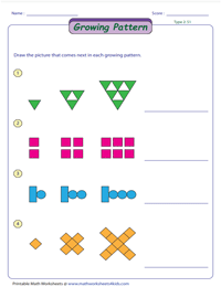 Pattern Worksheets