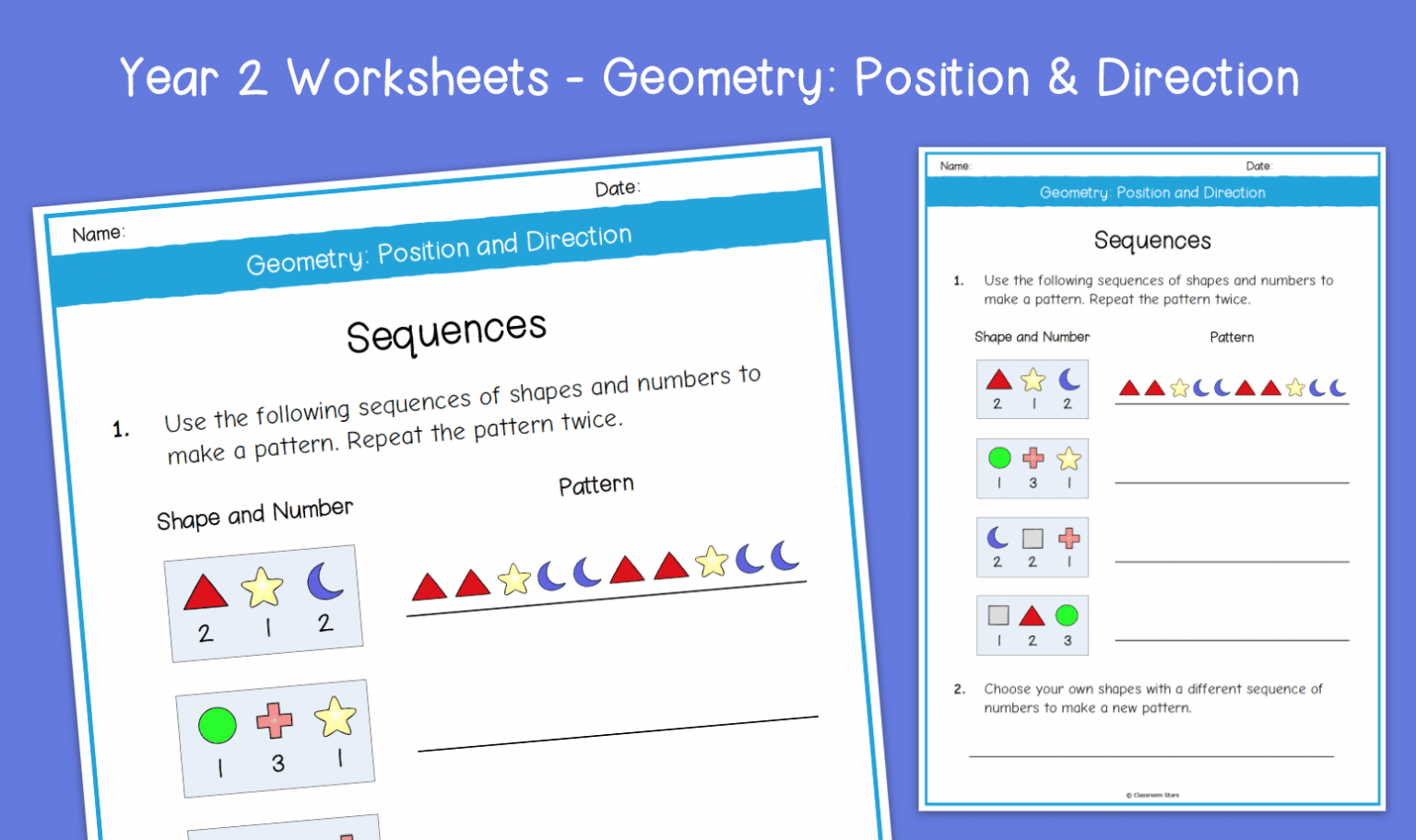 Free pattern sequence worksheet ks1, Download Free pattern sequence ...